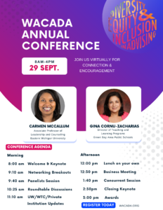 wacada 2022 conference flyer